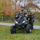 Moto 4 a Bateria Hecht Farmis c/ Caixa de Carga 3000W